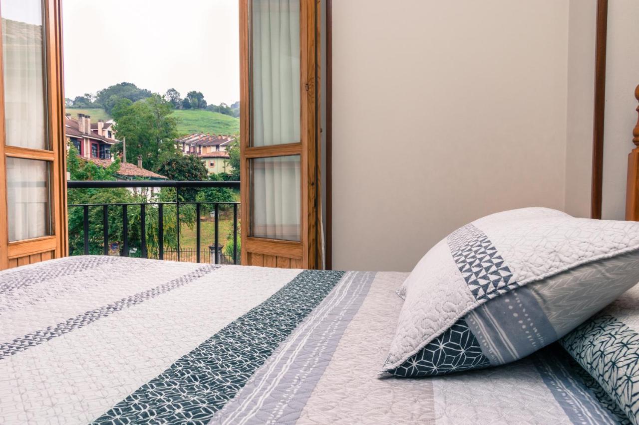 Hotel Plaza Cangas de Onis Bagian luar foto